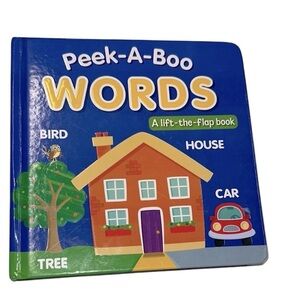 Peek-A-Boo Words children’s Lift-the-Flap Book